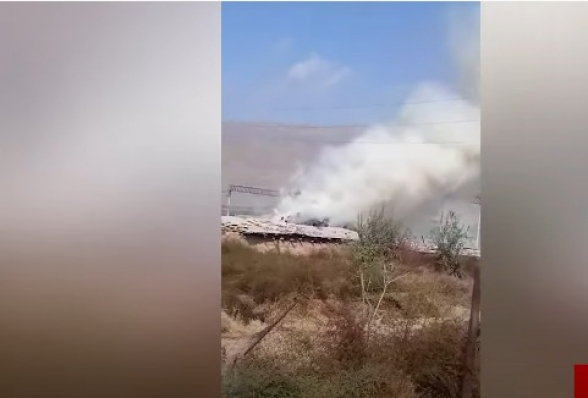 Азербайджанские ВС открыли огонь по селу Ерасх – Минобороны РА (видео)